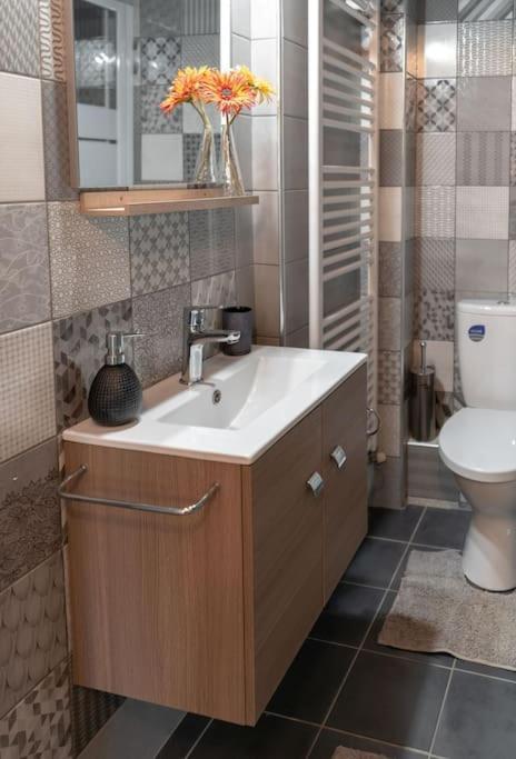 Elenis Cozy Apartment ลาริซา ภายนอก รูปภาพ
